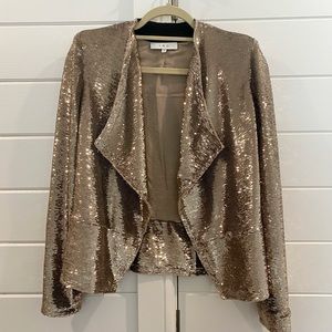 Wintage IRO Chill Sequin Jacket Gold